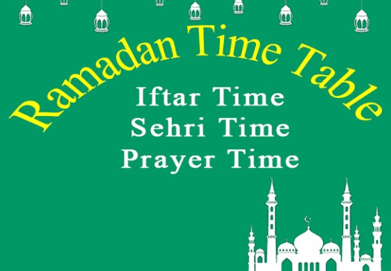 Ramadan Time Table 2022 Mumbai