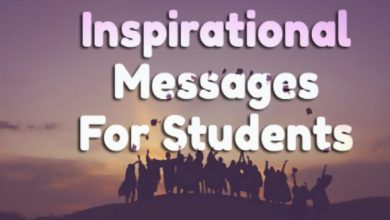 Inspirational Messages to Students