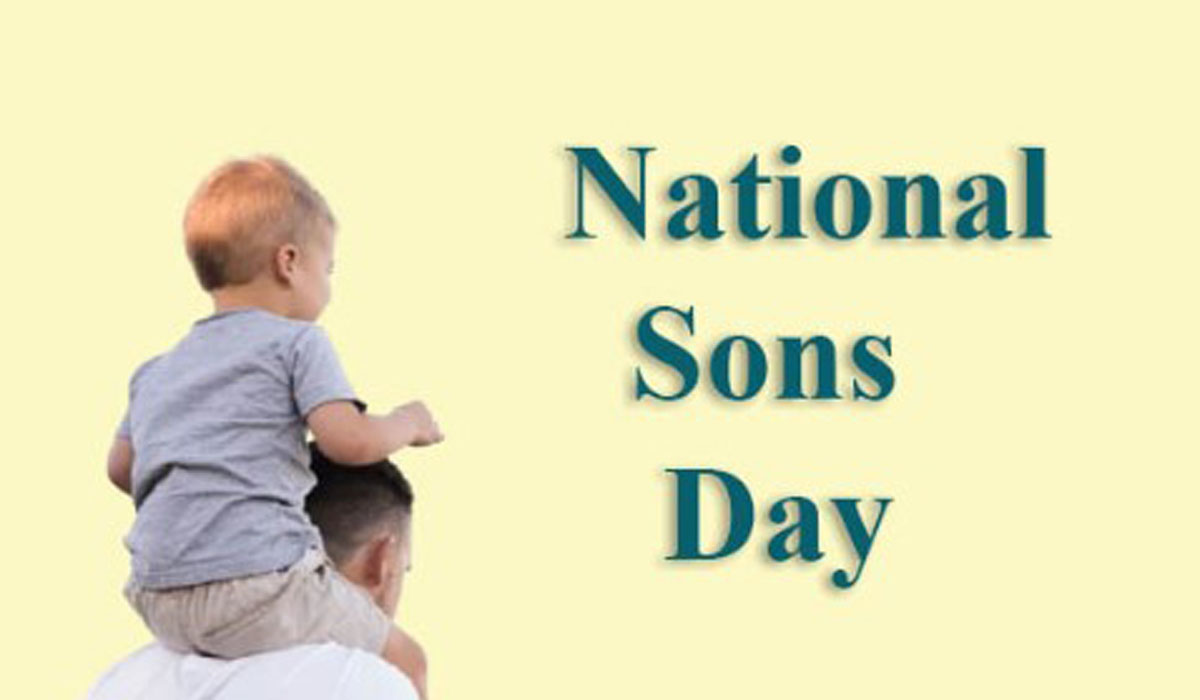 Happy National Sons Day 2023