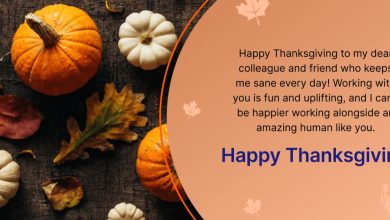 Business Thanksgiving message to customers